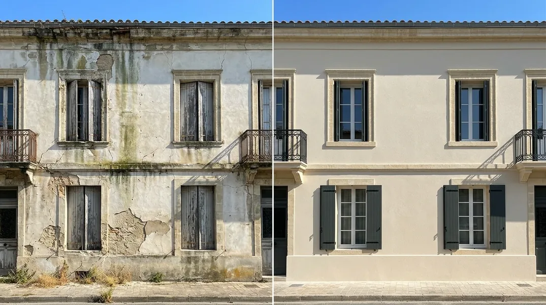 Comment prévenir le retour des mousses et salissures sur une façade en pierre bordelaise ?