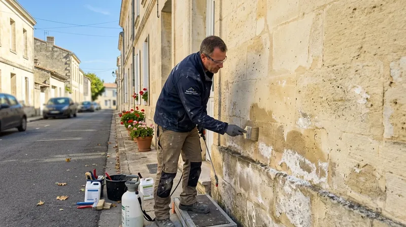Traitement façade & humidité Bordeaux